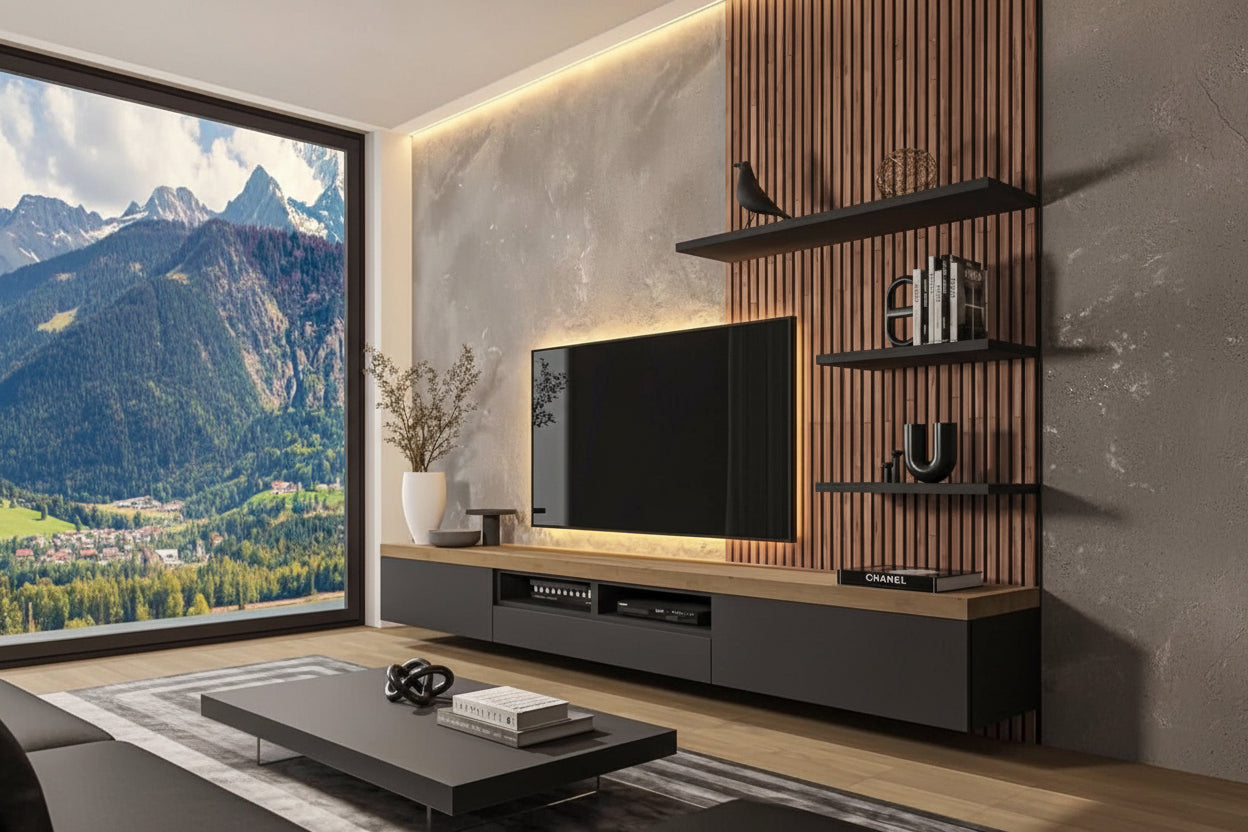 The Zenith Unit Media Wall