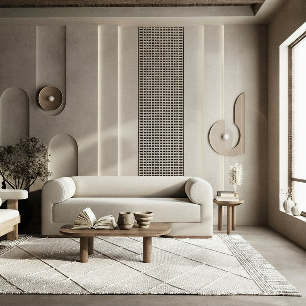 Wabi-Sabi wall series for lounge