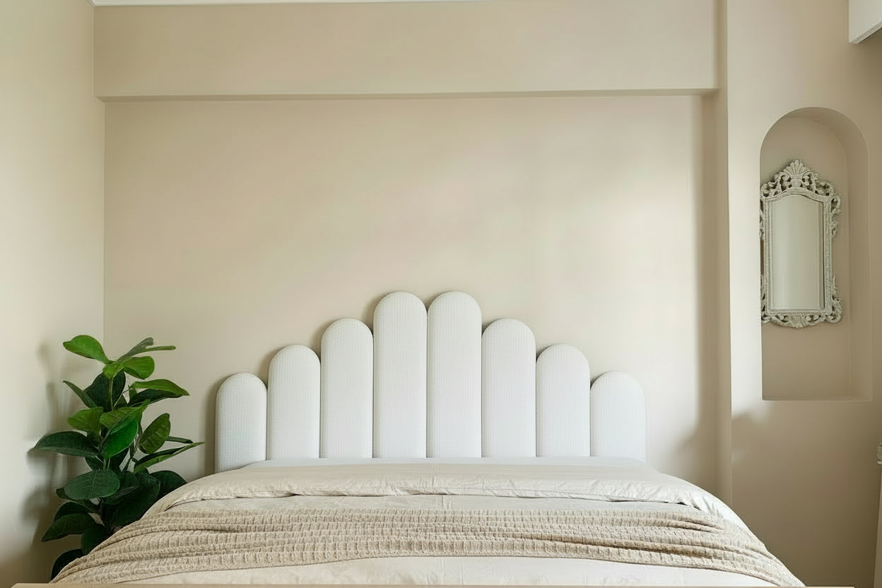 Nail head trim Bed headboard