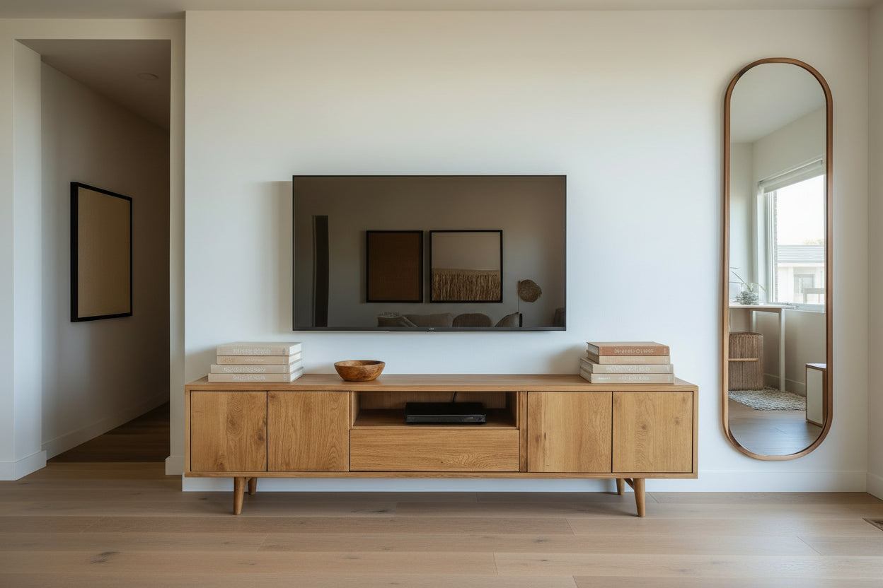 Nordic Elegance Media Console