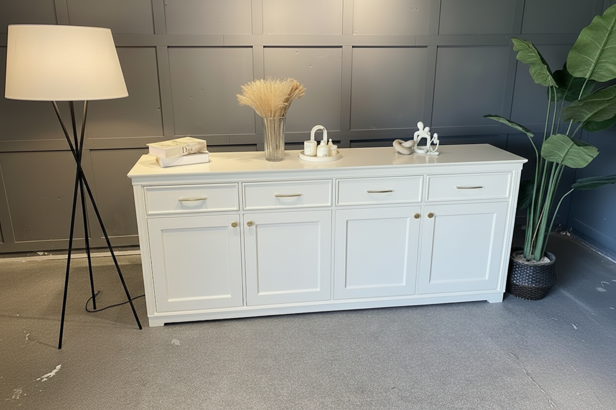 Oak wood Buffet Table