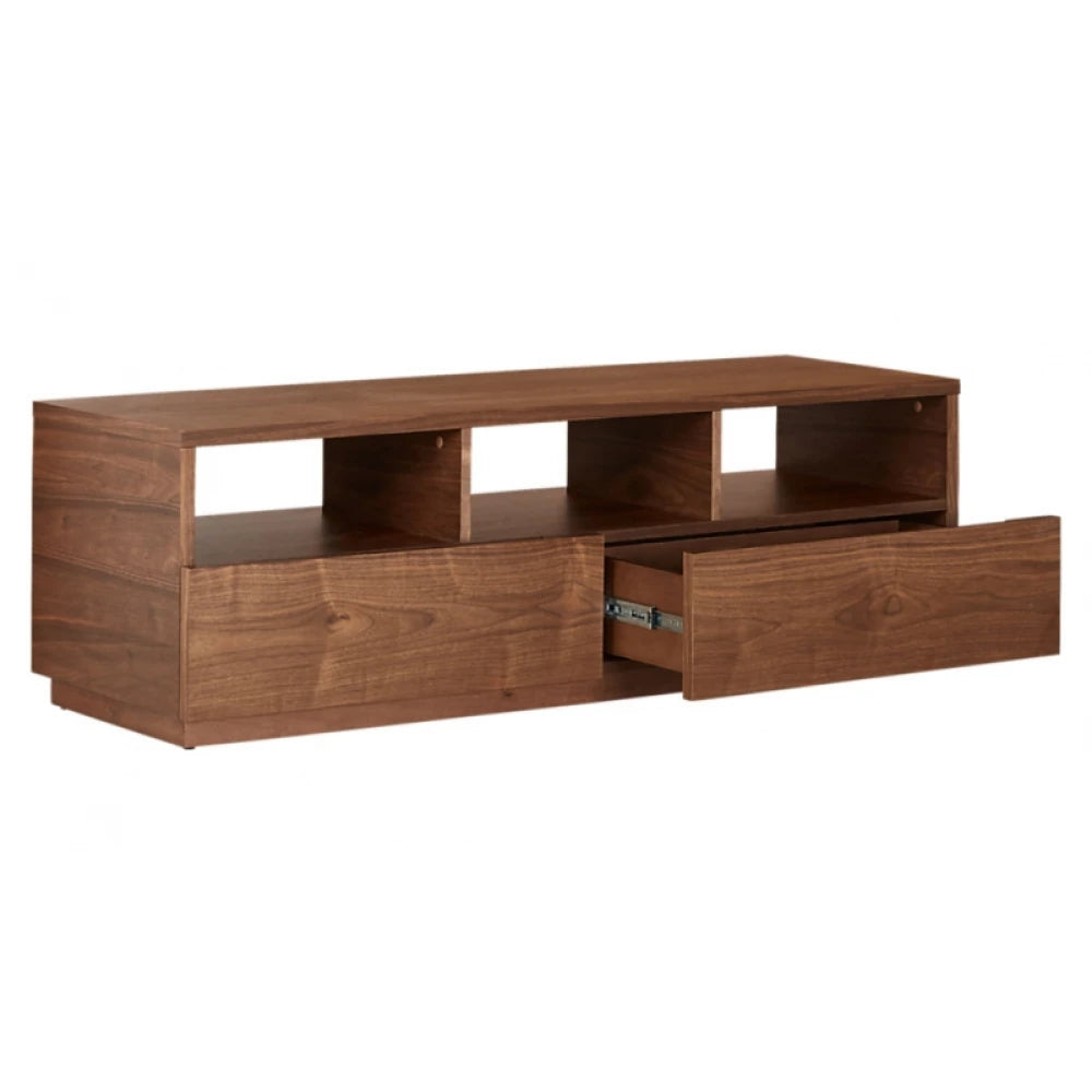 EVENSON – Walnut Brown Media Display TV Console