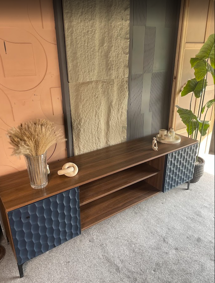 Honey Comb TV Console