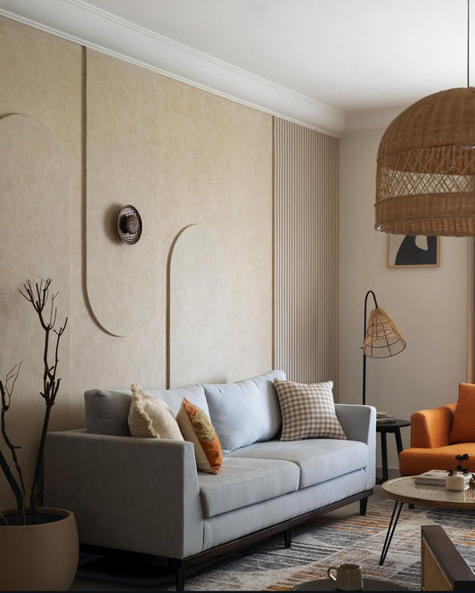 3D Arc Series with Fluted Panel