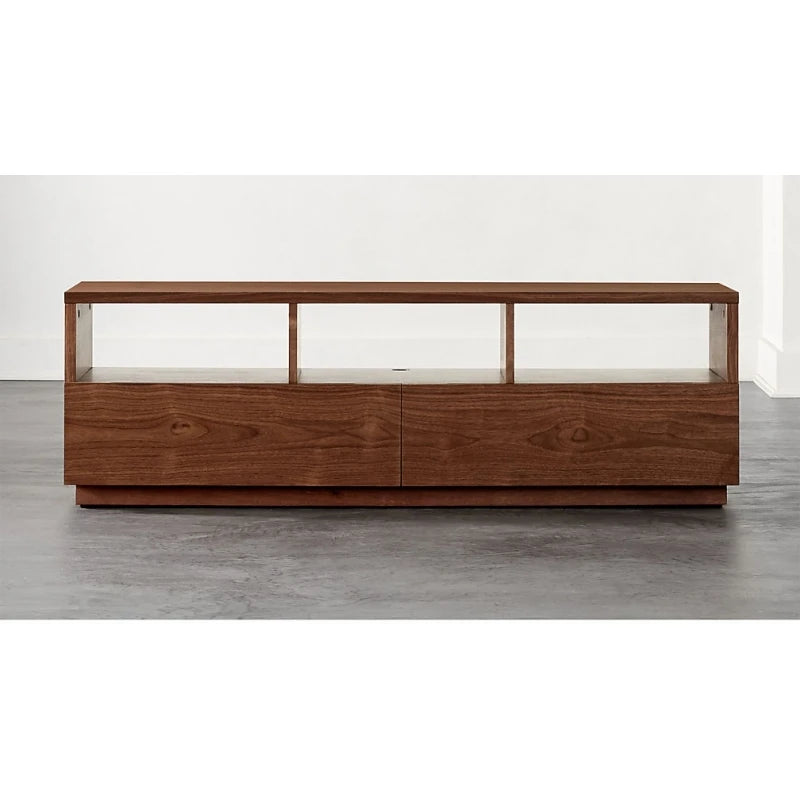 EVENSON – Walnut Brown Media Display TV Console