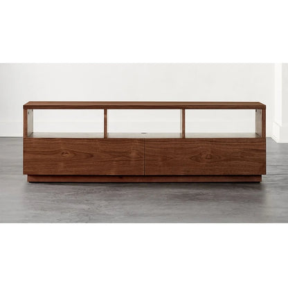 EVENSON – Walnut Brown Media Display TV Console