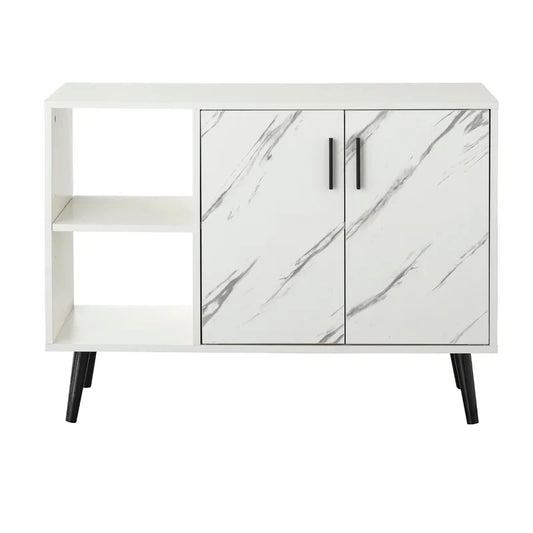 DION – White High Gloss Finish Side Board