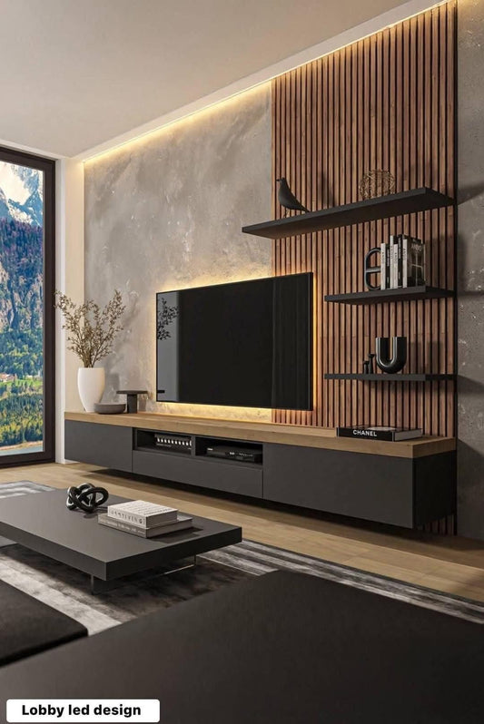 Media Wall For Living Room