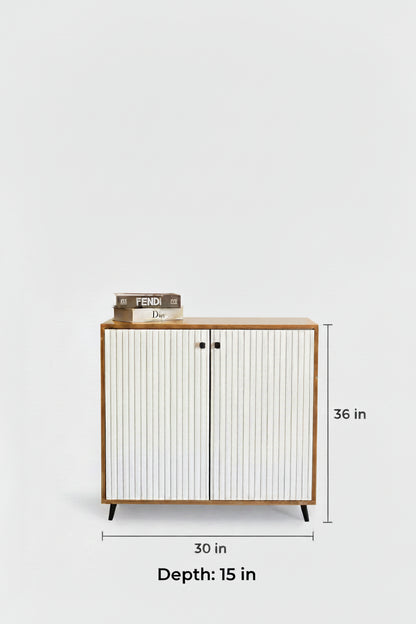 The vibe fluted Side Board