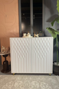 Wave Pattern Storage Cabinet