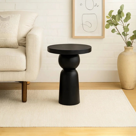 Round End Side Table