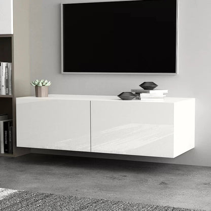 AQUA – Dual Storage Gloss Finish Floating TV Console
