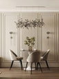 Classic Dining Room wall with Neutral Tones