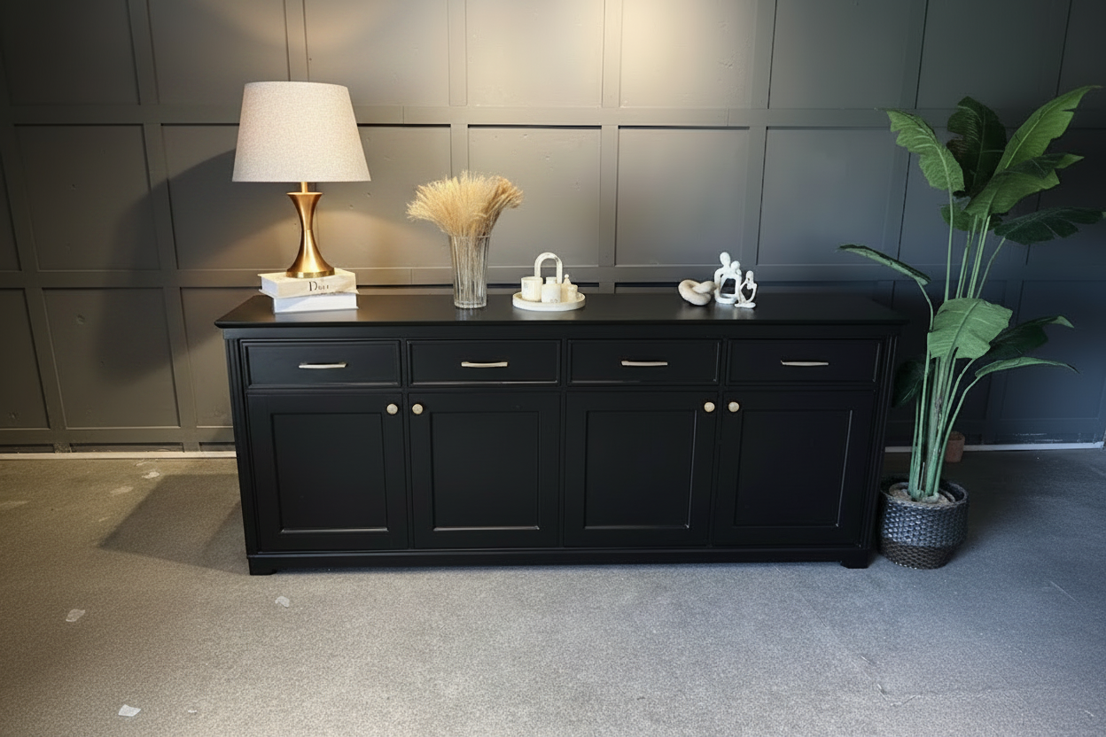 Oak wood Buffet Table