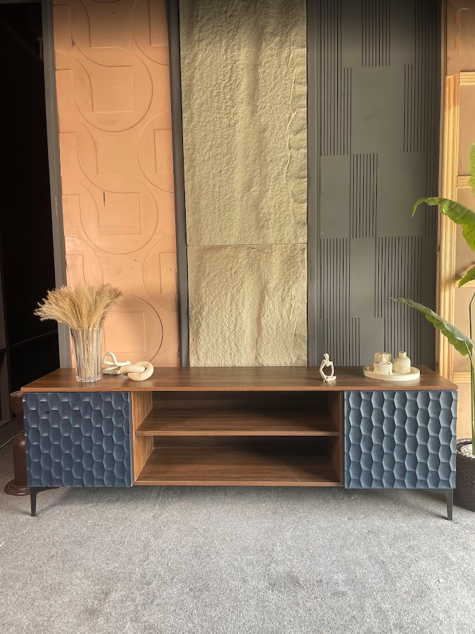 Honey Comb TV Console