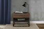 Basic Nightstand with Drawer & Open Shelf